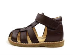 Angulus dark brown sandal